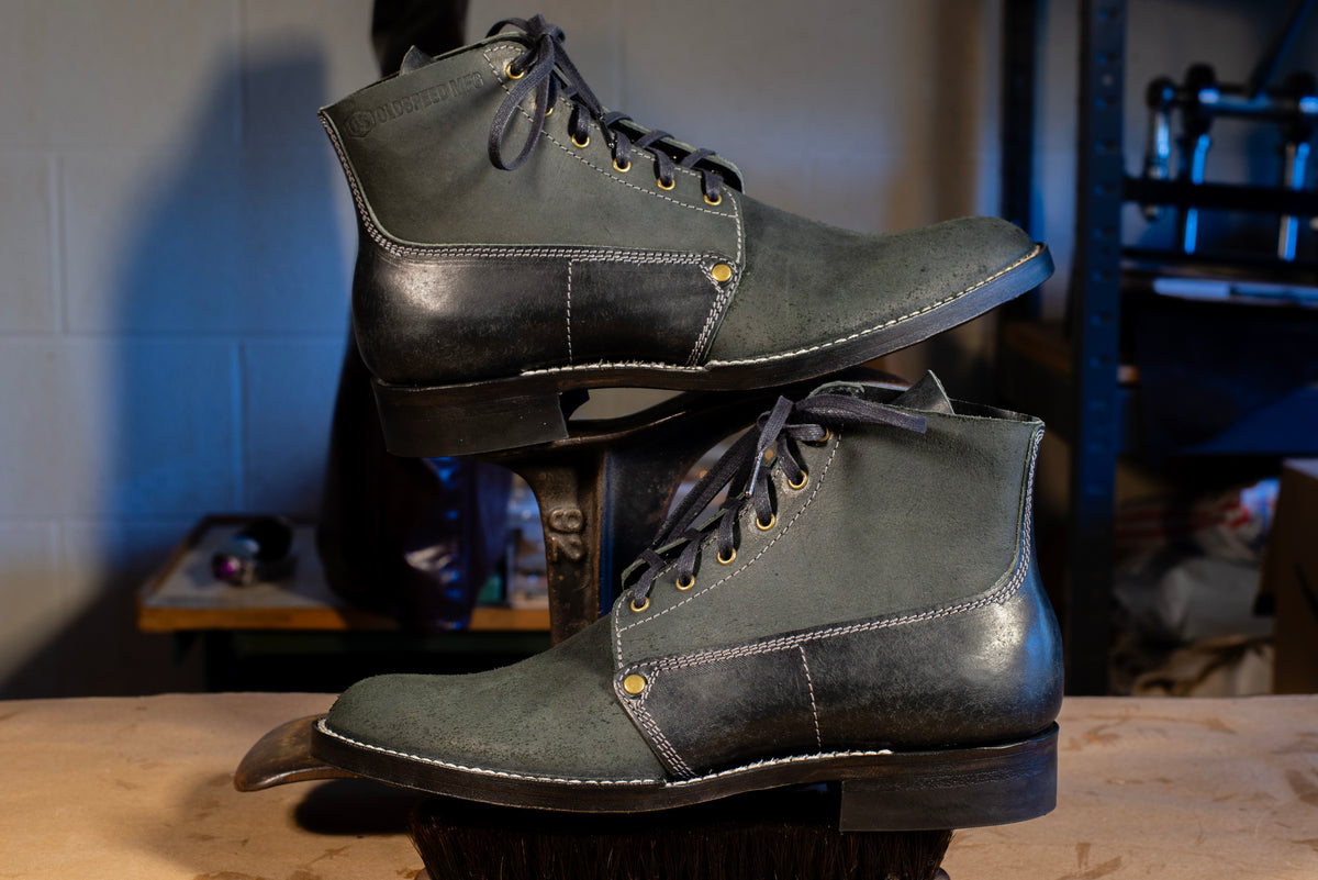 Immediate Delivery: Oldspeed MFG x Harker Leatherworks Henry Johnson Boot