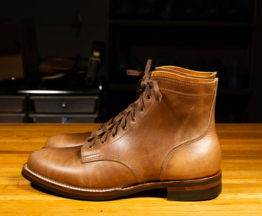 Service Boot Horween Natural Chromexcel