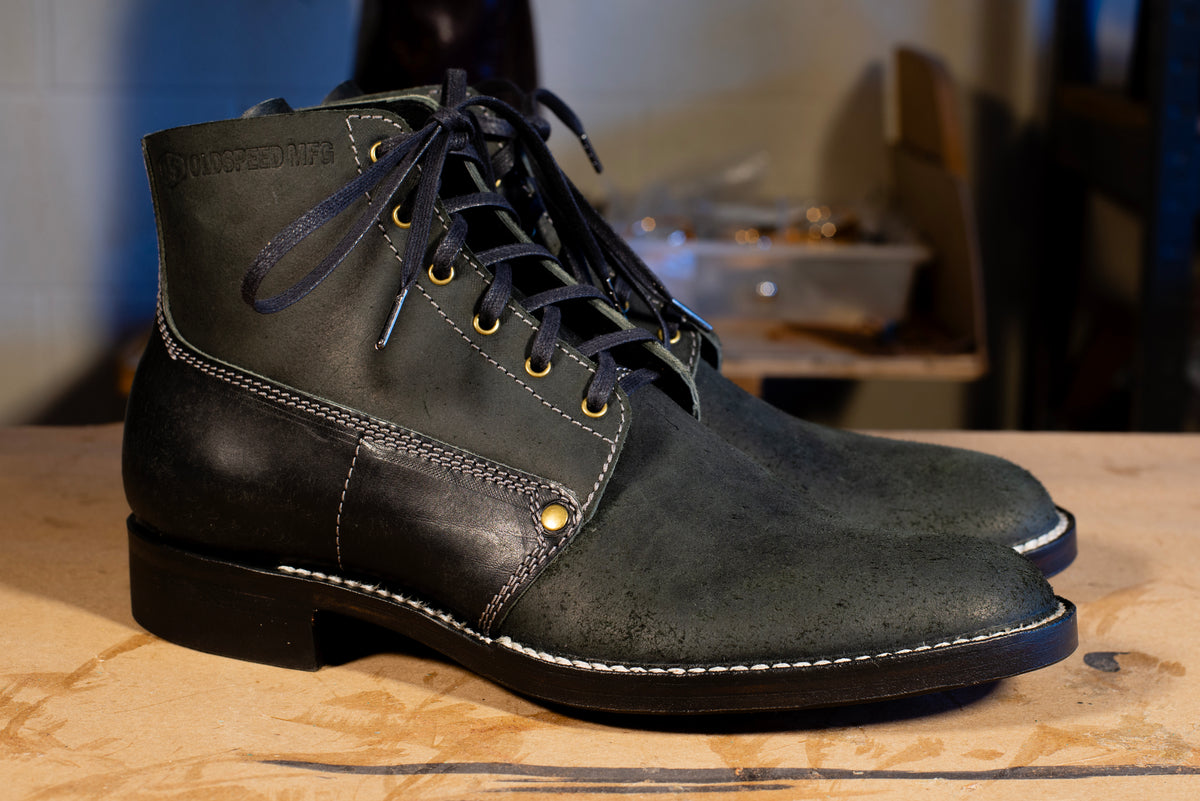Immediate Delivery: Oldspeed MFG x Harker Leatherworks Henry Johnson Boot
