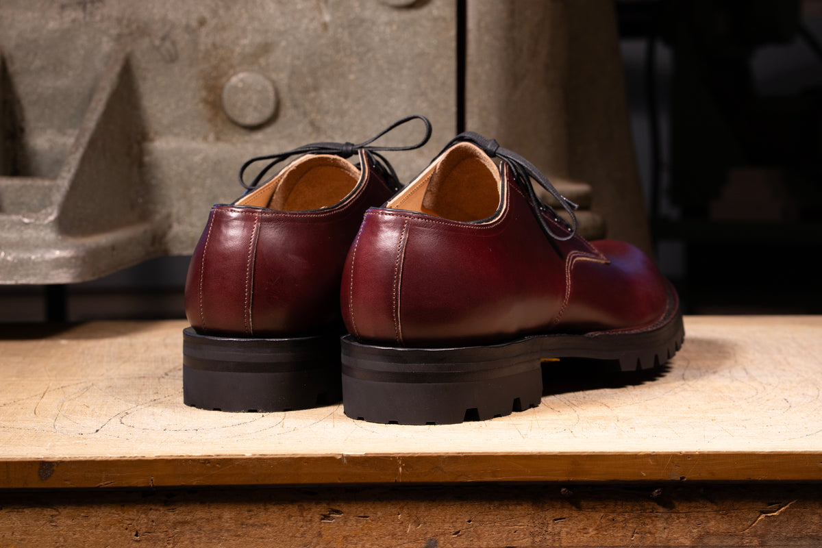 GMTO: Low Quarter Shoe in Horween Color 8 Chromexcel®