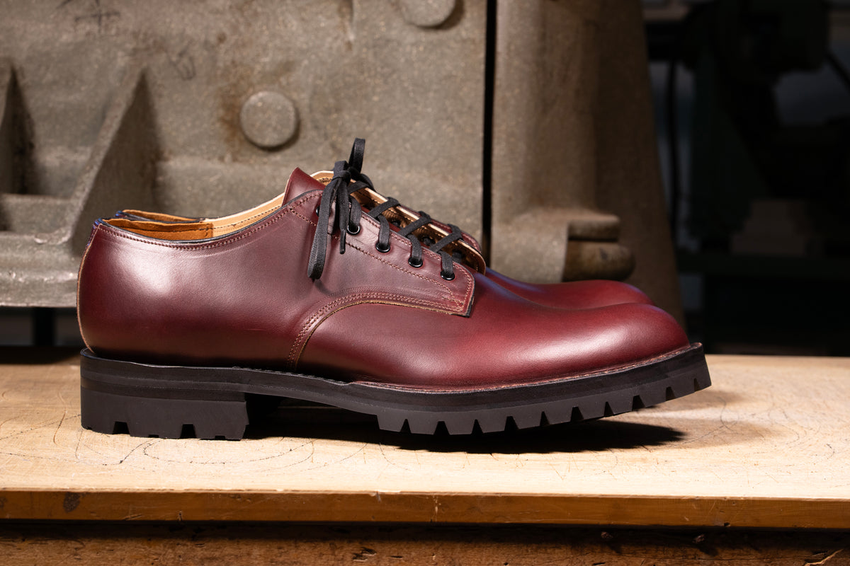 GMTO: Low Quarter Shoe in Horween Color 8 Chromexcel®